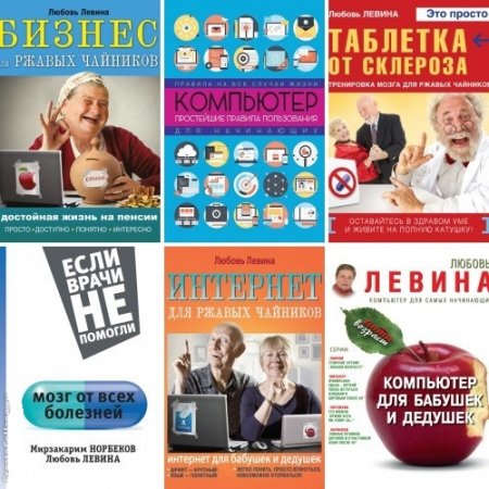 Обложка к Любовь Левина - Сборник 6 книг (2014-2016) PDF,FB2